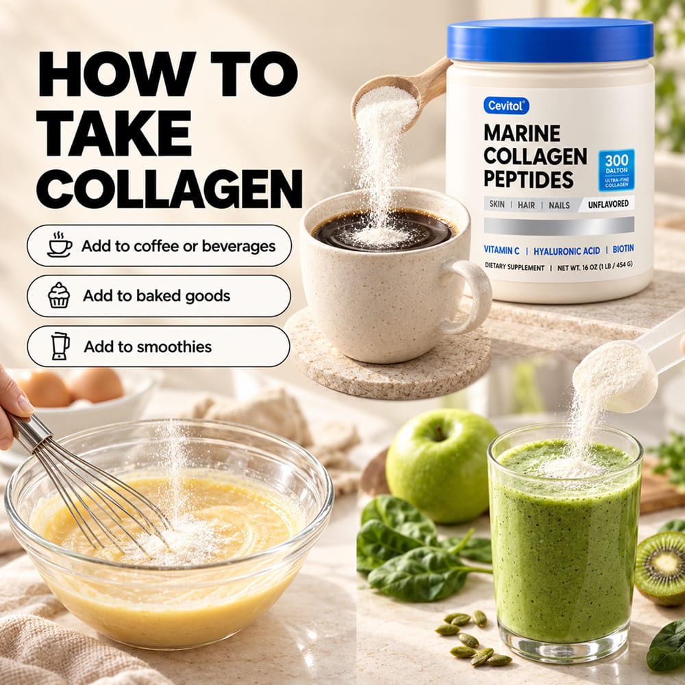 Cevitol Marine Collagen Peptides Powder