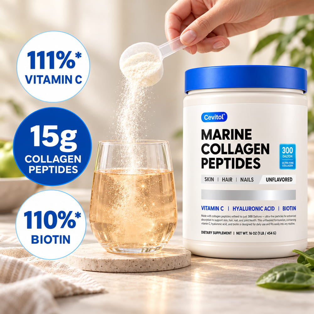 Cevitol Marine Collagen Peptides Powder