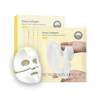 Deep Collagen Niacin Vita C Brightening Mask